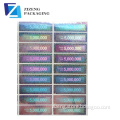 hologram silver stickers 3D hologram stickers